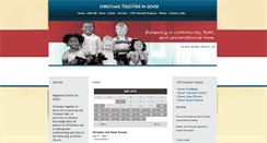 Desktop Screenshot of christianstogetherindover.org.uk